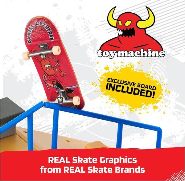 Tech Deck, Jump N' Grind X-Connect Park Creator, Ensemble de Rampe Personnalisable et à Construire avec Touche Exclusive, Jouet pour Enfants à partir de 6 Ans, Multicolore, Taille Unique