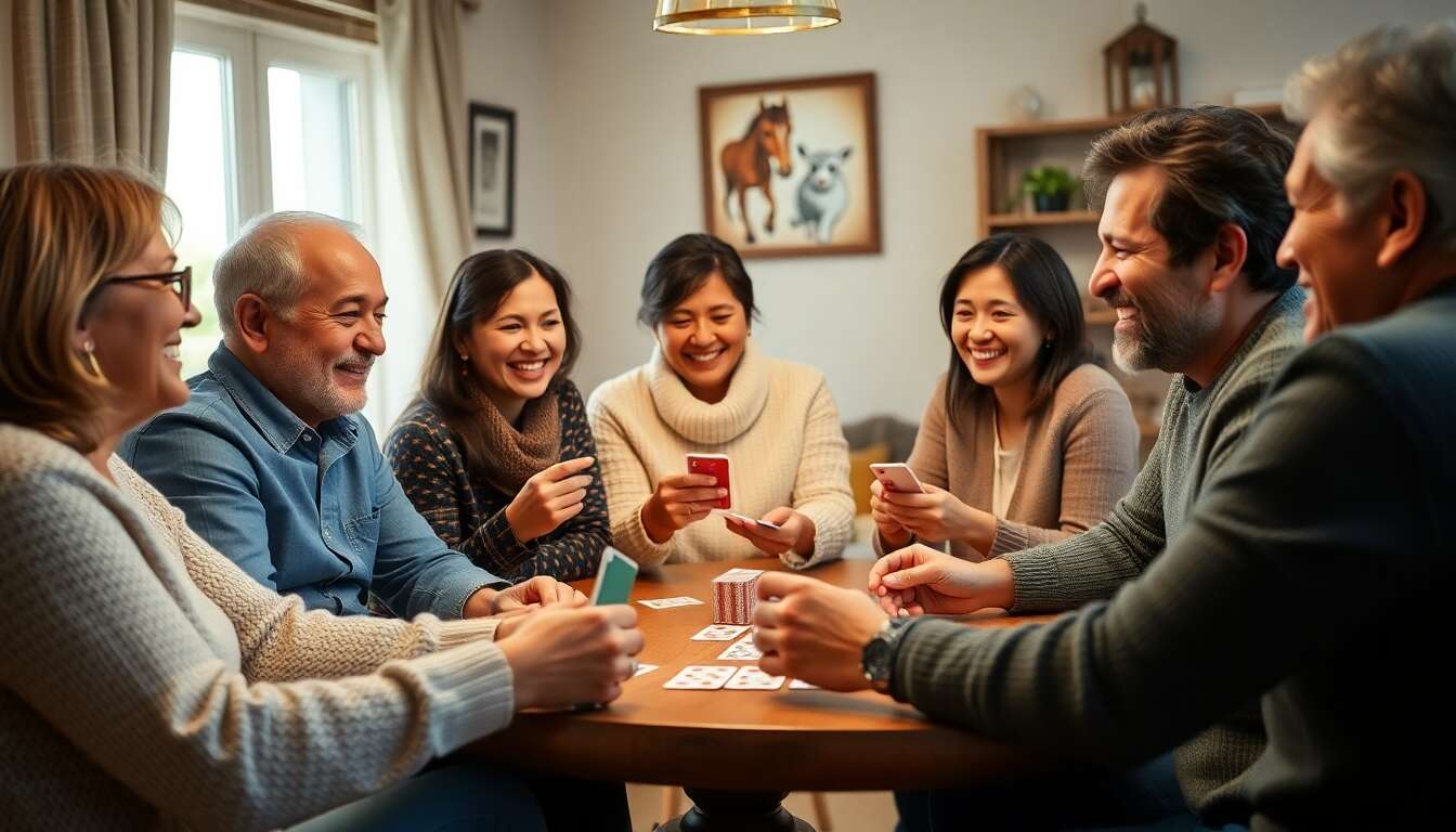 Jeux de cartes simples et amusants