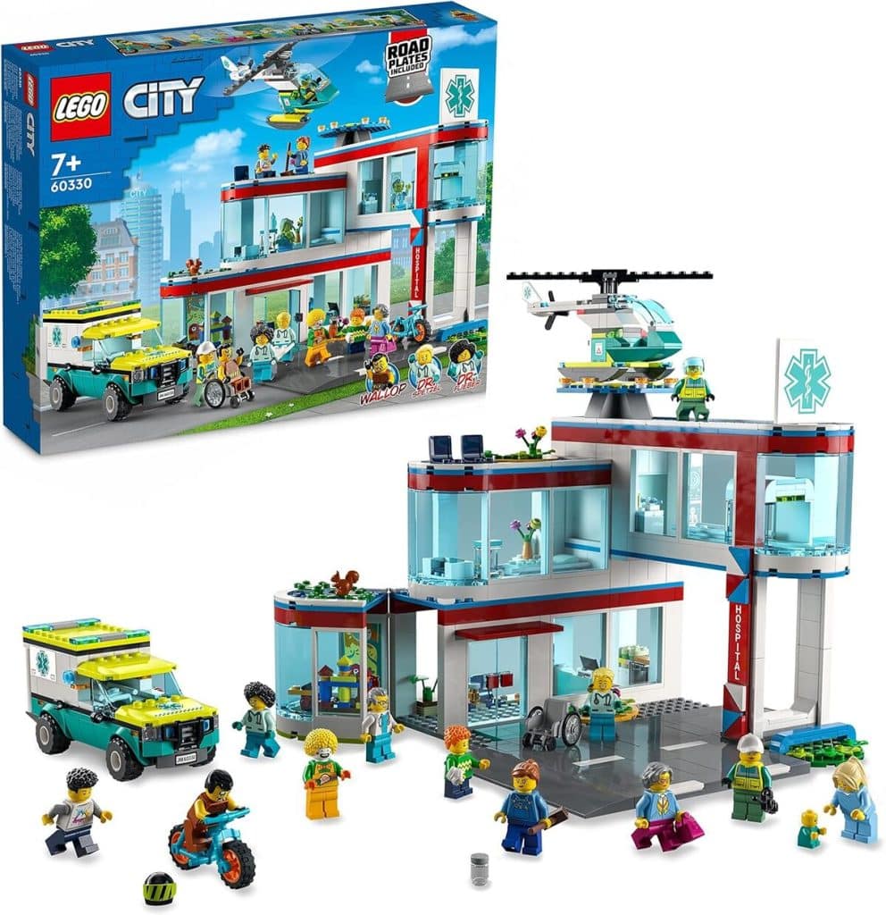 Test de l'hôpital LEGO 60330 City : immersion totale pour enfants