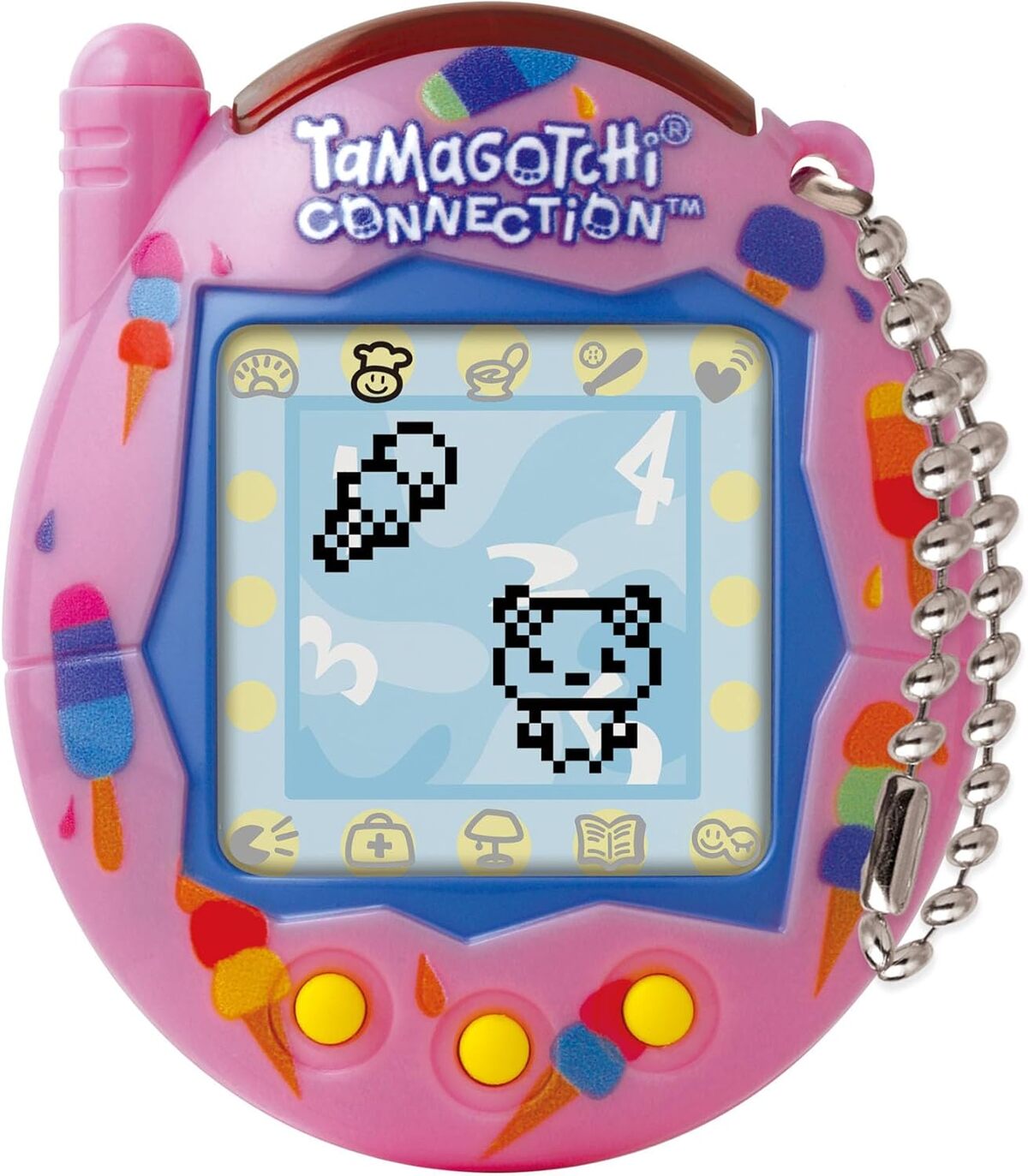 Test du Bandai Tamagotchi Connection Digital Pet : coque Ice Cream