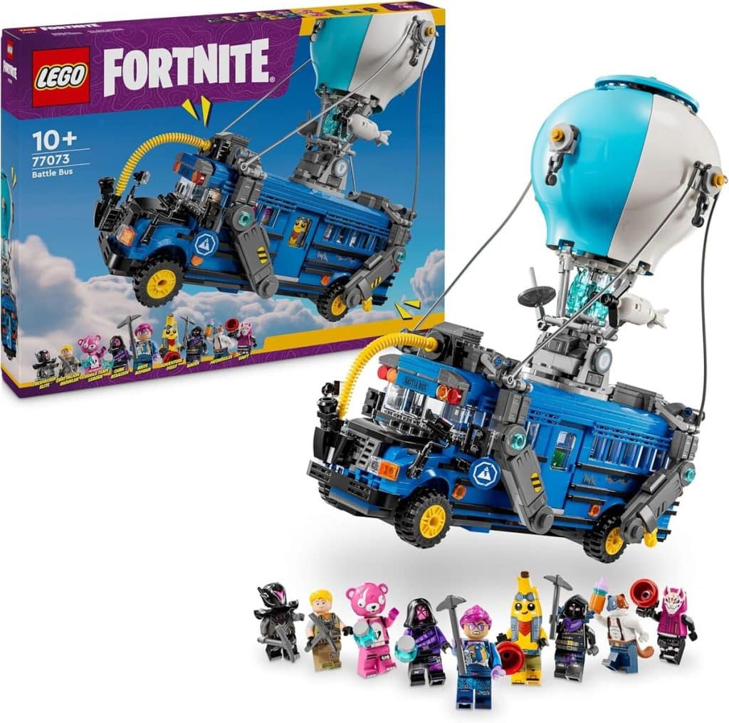 Test : lEGO Fortnite bus de combat 77073, le collector incontournable