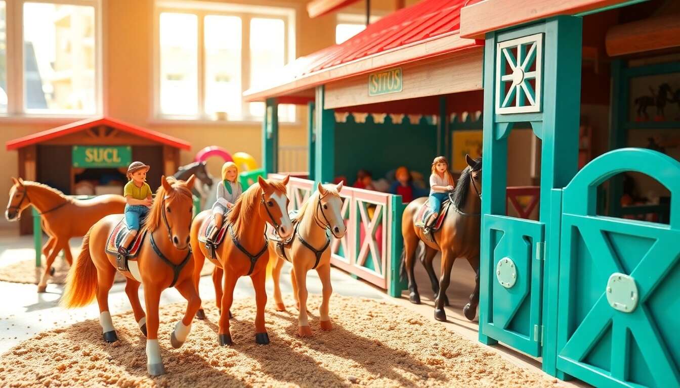 Centre équestre jouet : découvrez les jeux inspirés de l'équitation