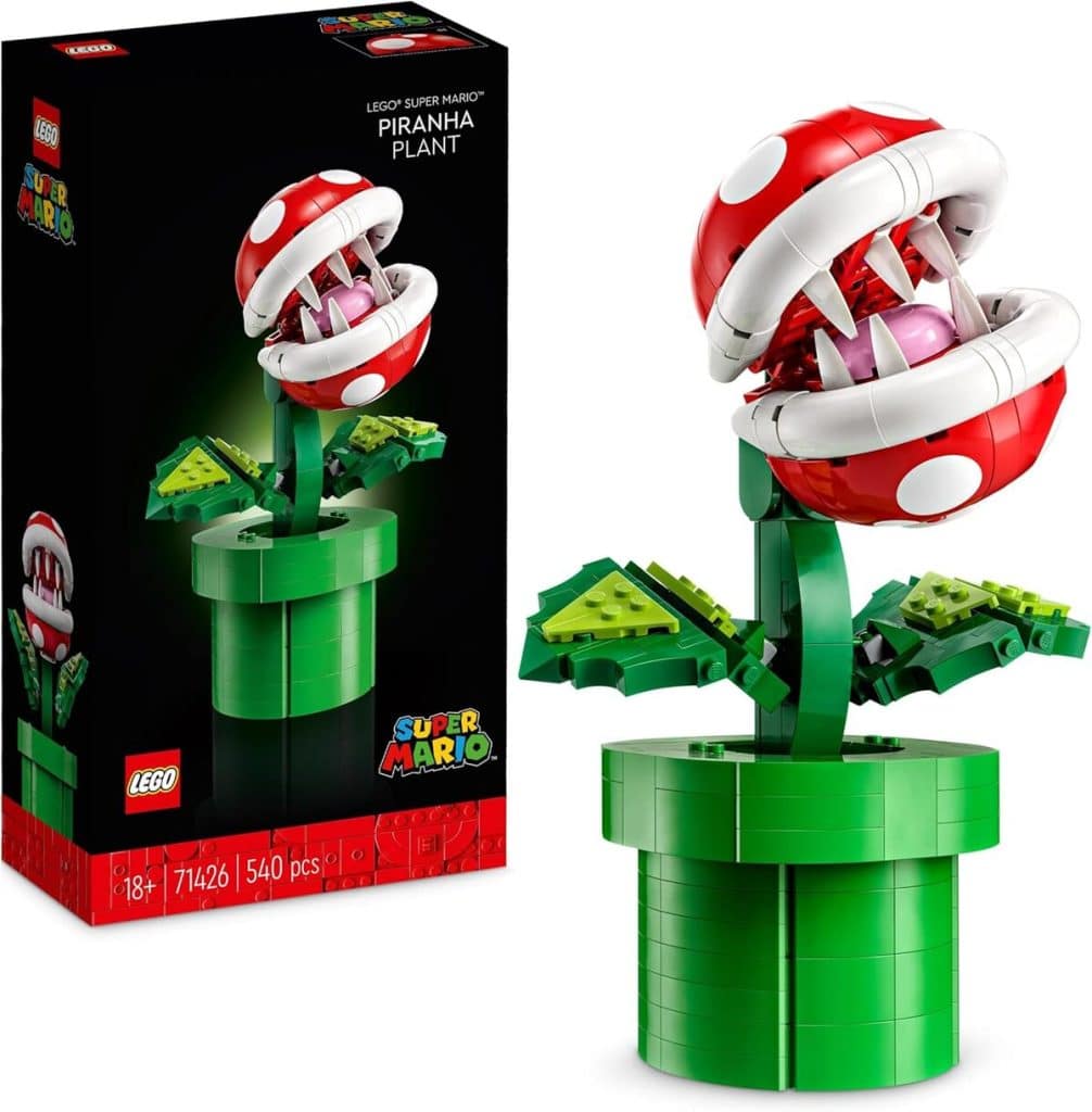 Avis sur LEGO Super Mario Plante Piranha 71426 : décoration incontournable