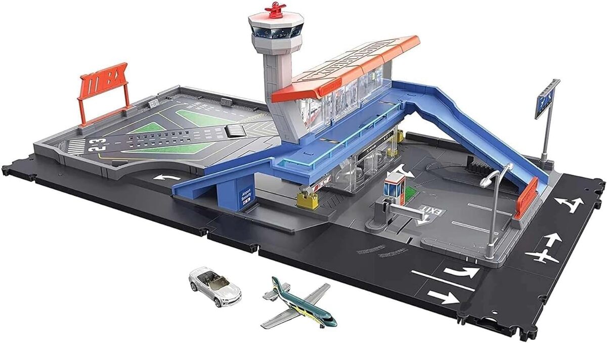 Test : coffret aéroport Matchbox HCN34 avec sons et éléments mobiles