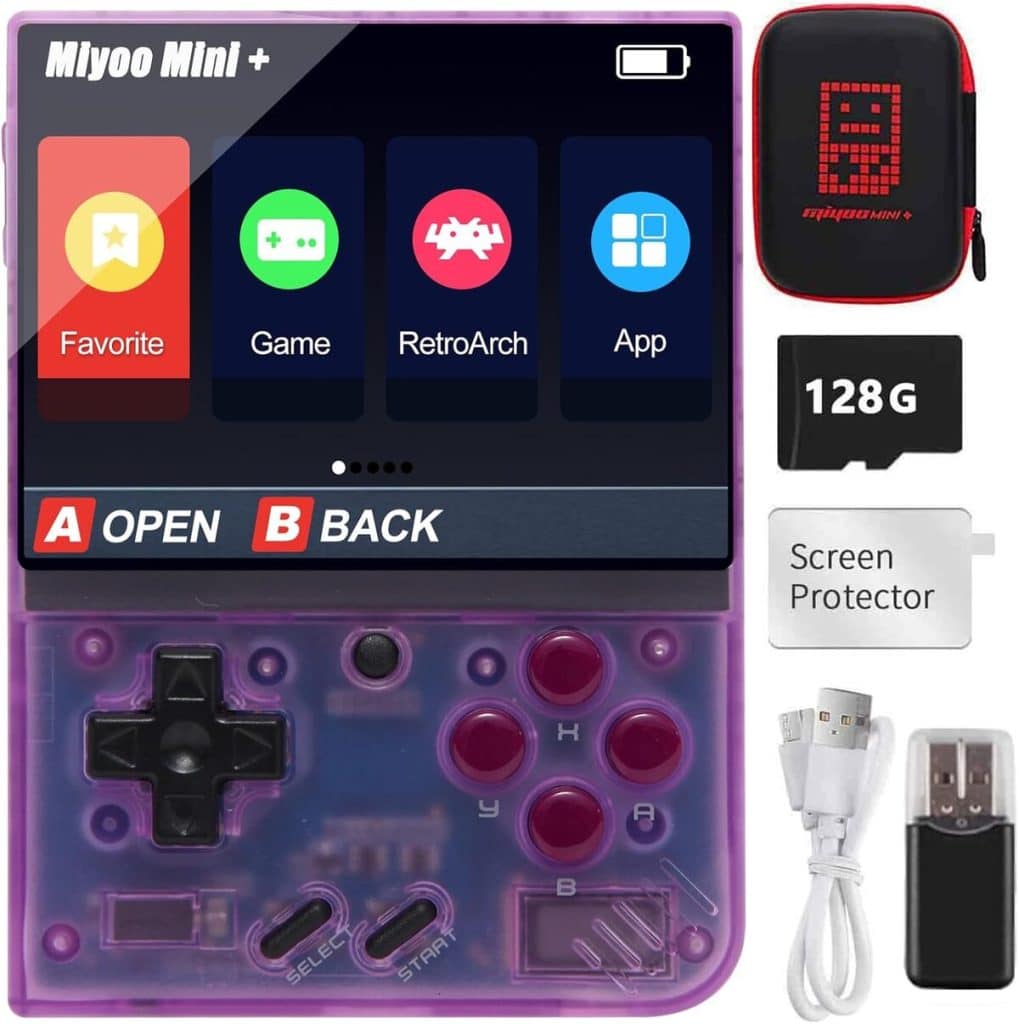 Test de la console de jeu portable Miyoo Mini Plus : 15 000 jeux à portée de main