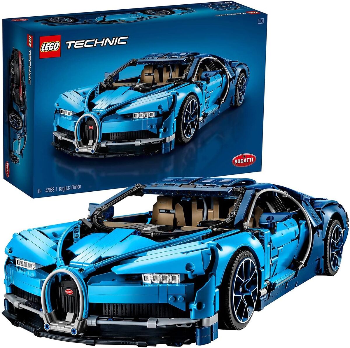 Test du LEGO 42083 : la Technic Bugatti Chiron en détail