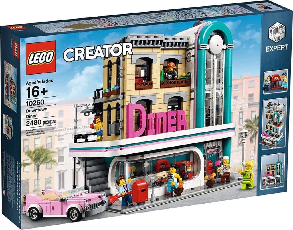 Test : lEGO Creator Expert 10260, le dîner en centre-ville