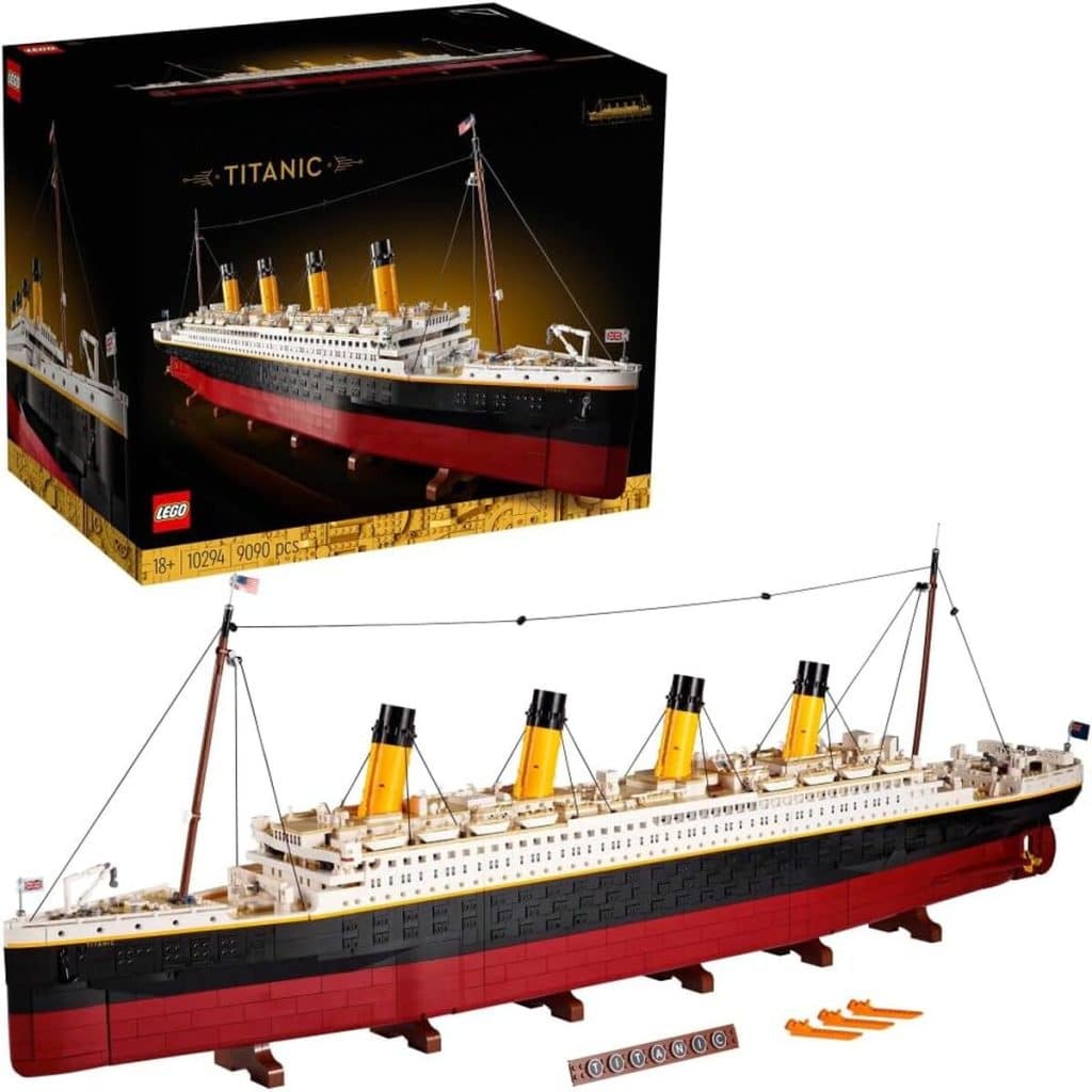 Test : lego Creator Titanic, une construction ambitieuse