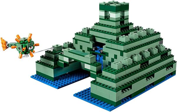 LEGO Minecraft The Ocean Monument 21136 Building Kit (1122 Piece)