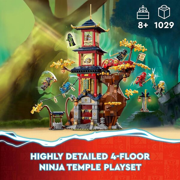 LEGO Ninjago Temple de la puissance du dragon 71795