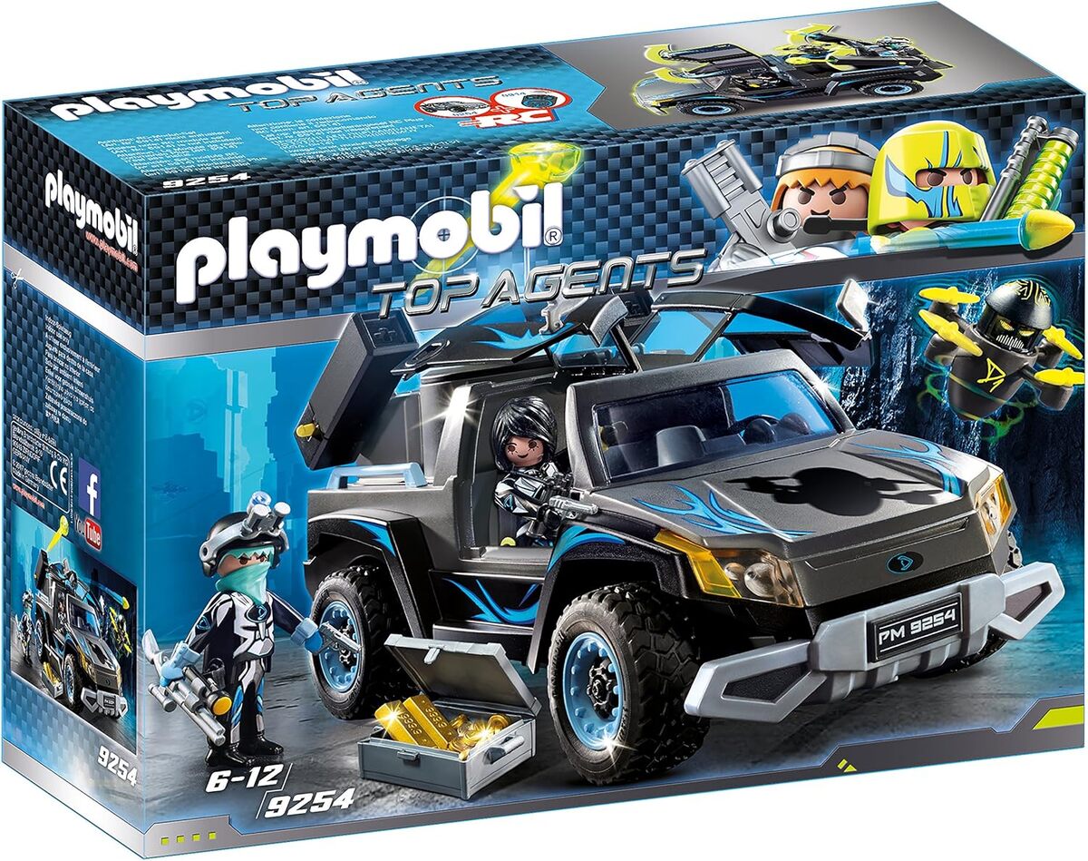 Test du 4x4 Playmobil 9254 des agents du Dr.  Drone