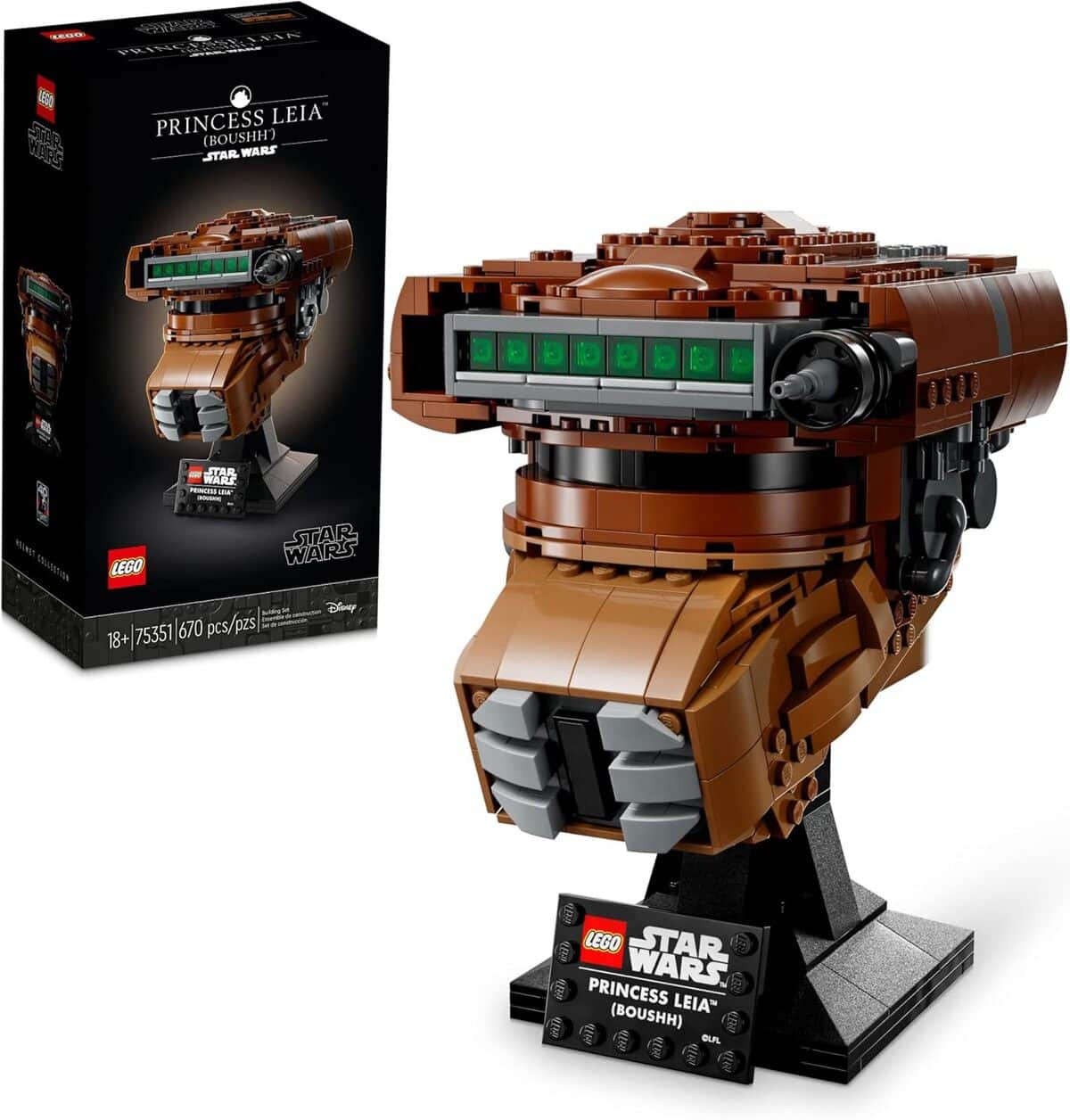 Test du casque de boushh lego 75351 : hommage star wars 40 ans