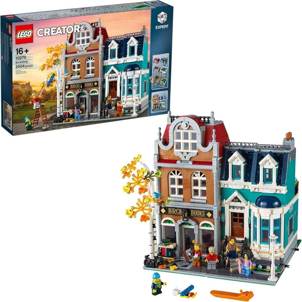 Test du LEGO Creator Expert Bookshop 10270 : pour collectionneurs et passionnés