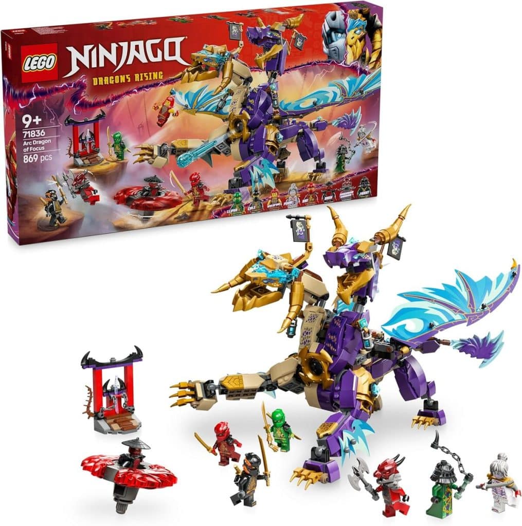 Test du LEGO NINJAGO : le dragon de la concentration 71836
