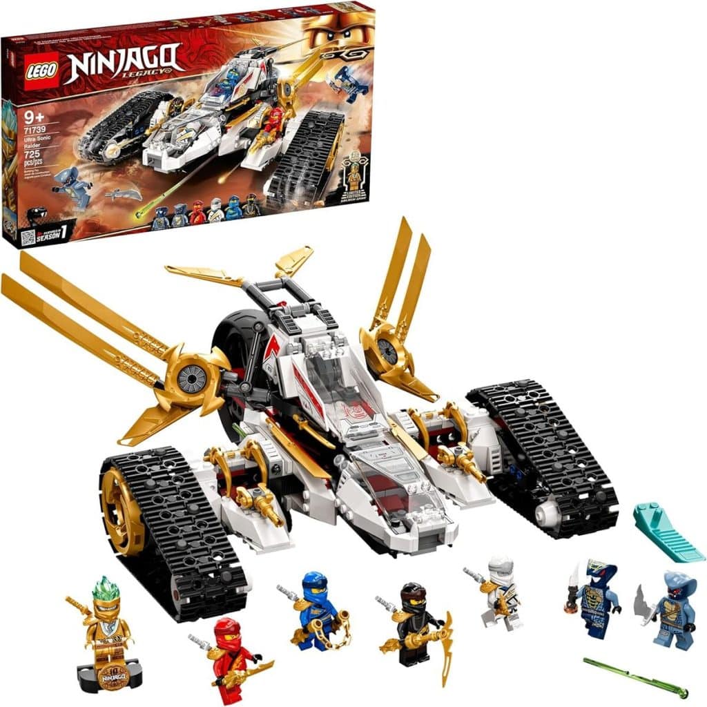 Test du LEGO Ninjago Legacy Ultra Sonic Raider 71739 : un kit épique