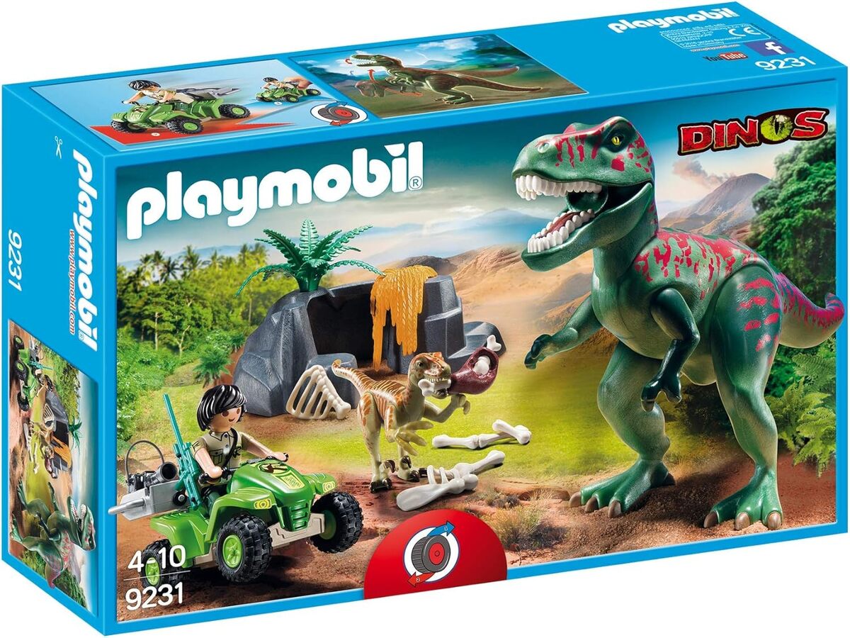 Test du playmobil 9231 : l'assaut du t-rex