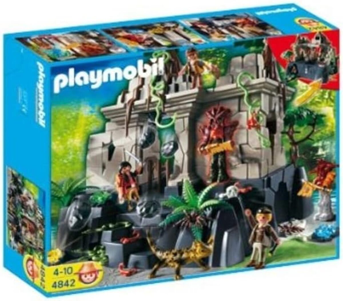 Test du temple du trésor Playmobil 4842