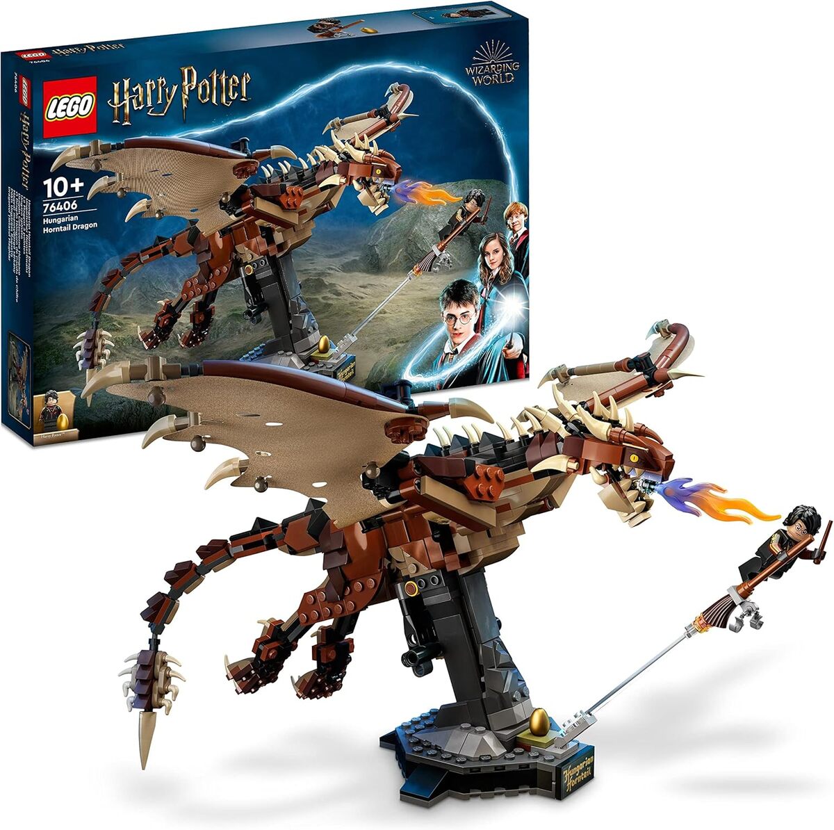 Test : le magyar à pointes LEGO 76406, dragon incontournable pour fans