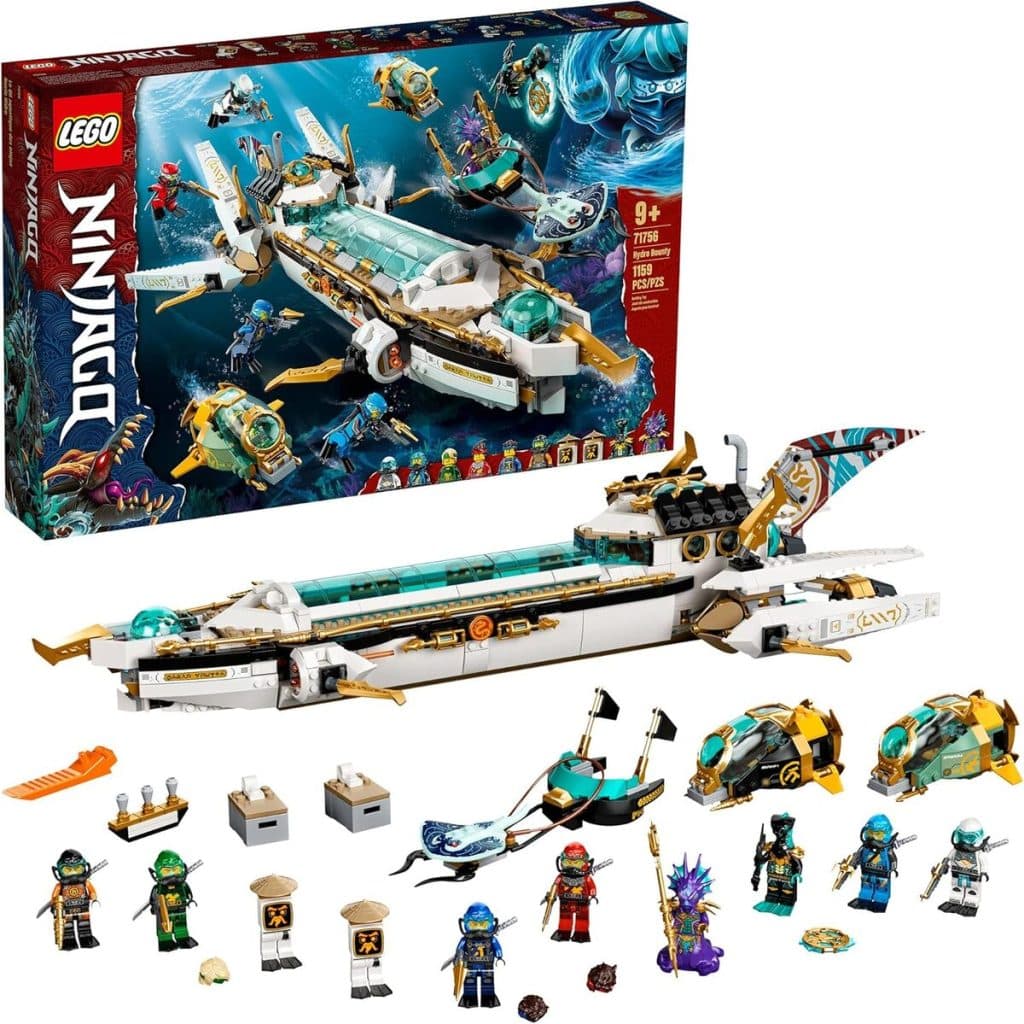 Test LEGO 71756 Ninjago Hydro Bounty : un sous-marin captivant pour les enfants