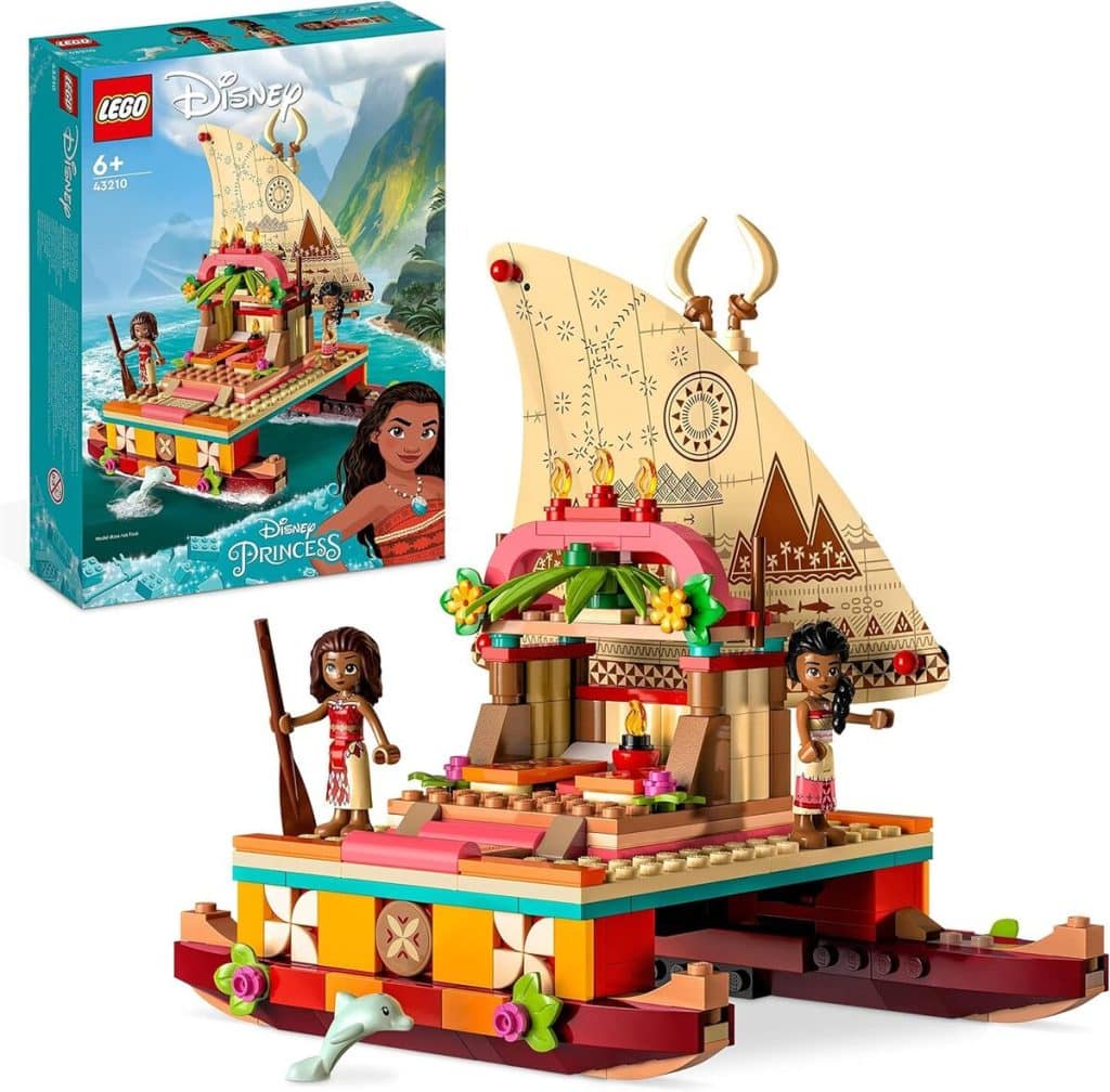 Test : lEGO bateau d'exploration Vaiana 43210