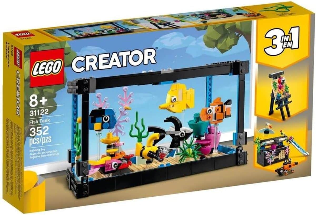 Test : lego Creator Fish Tank 31122 3-in-1