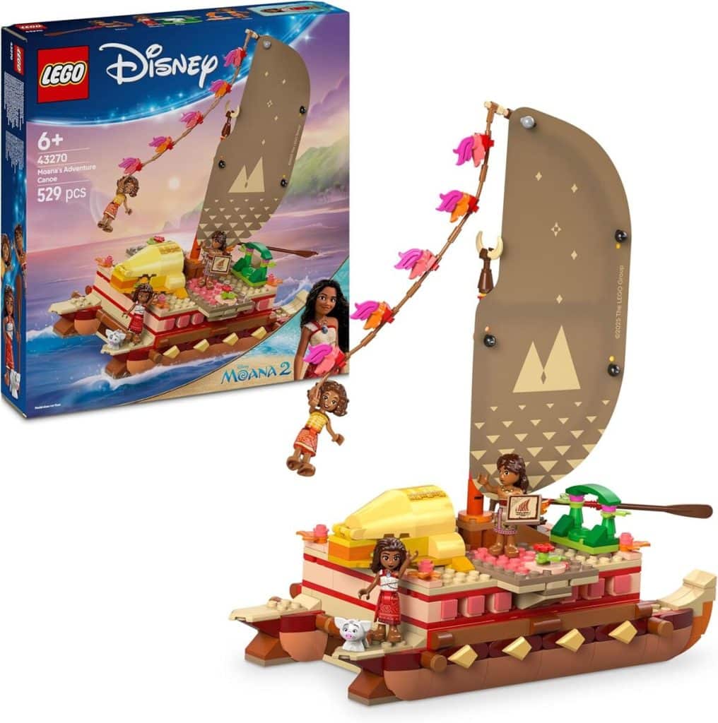 Test : lEGO Disney Vaiana 43270 - le bateau d'aventure inoubliable