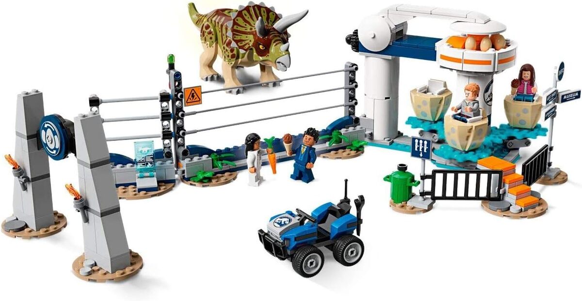 Test : lEGO Jurassic World - la fureur du tricératops 75937
