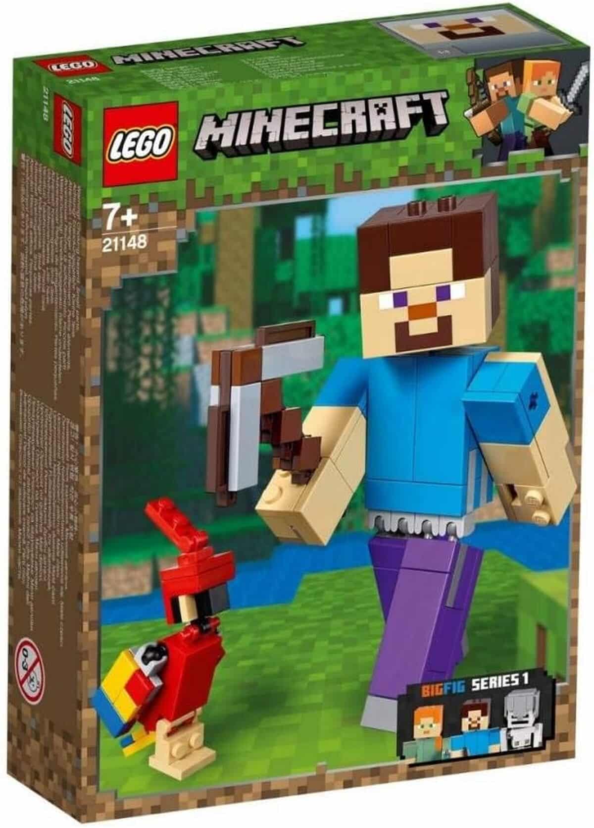 Test : lego Minecraft Steve BigFig 21148, 159 pièces