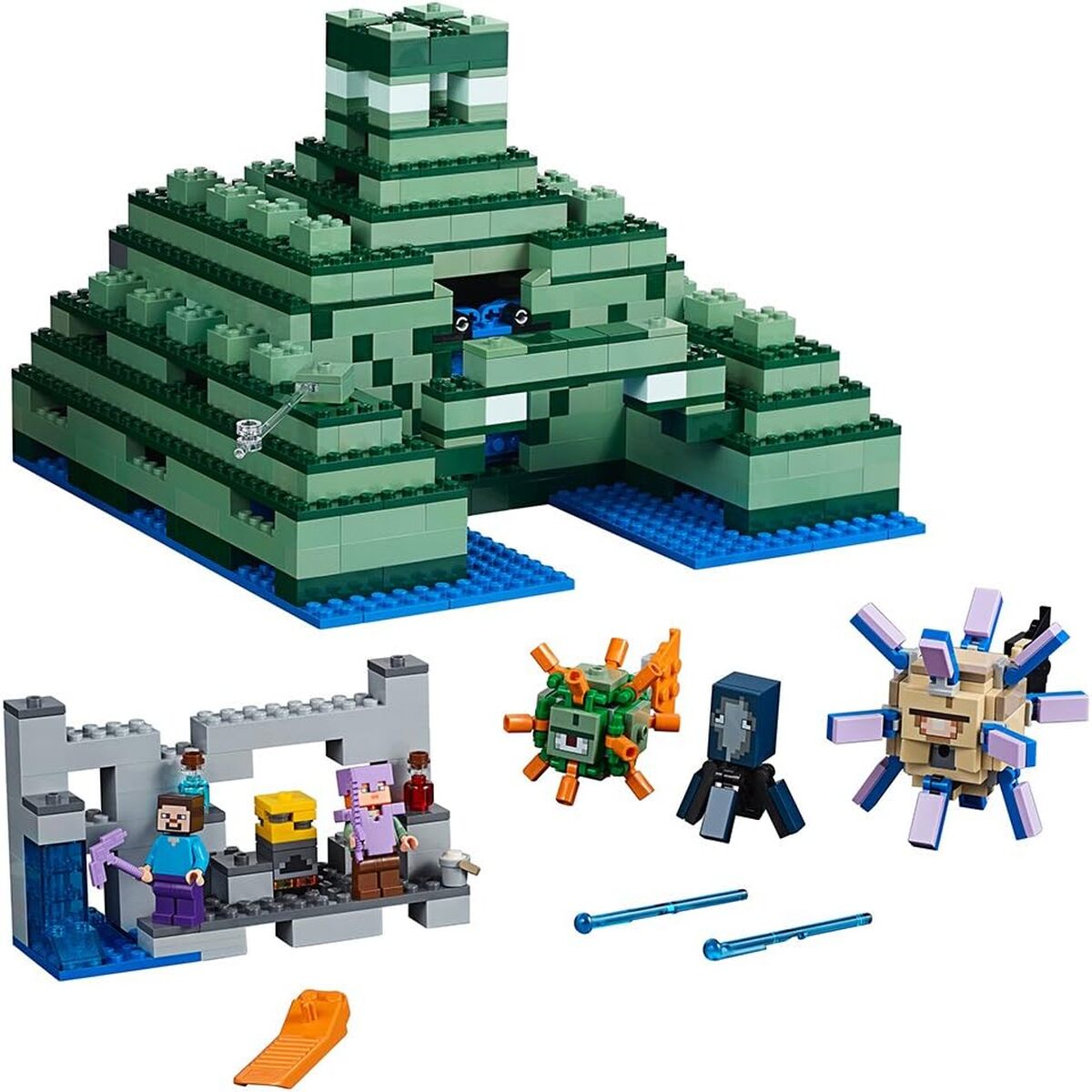 Test : lego minecraft the ocean monument 21136, 1122 pièces à assembler