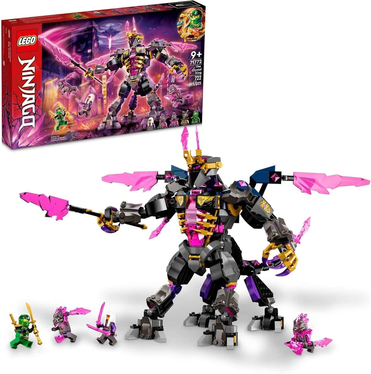 Test : lego Ninjago 71772 Le roi de cristal 722 pièces pour enfants dès 9 ans