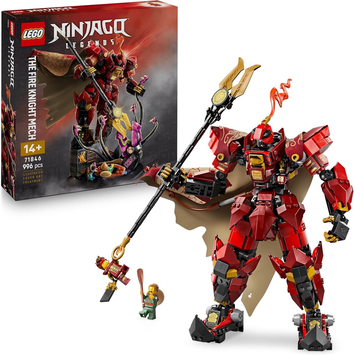 Test LEGO Ninjago Robot Monstrueux 71846