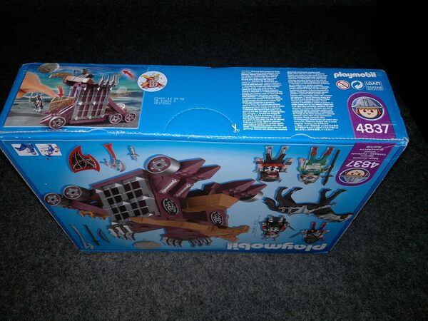 Playmobil - 4837 - Jeu de Construction - Catapulte géante et cachot