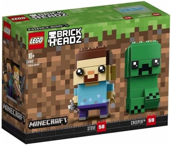 LEGO BrickHeadz Steve & Creeper (41612) Figurines Minecraft