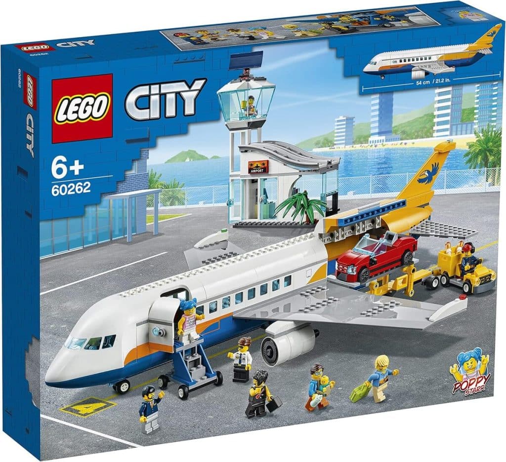 Test : avion de passagers LEGO City 60262