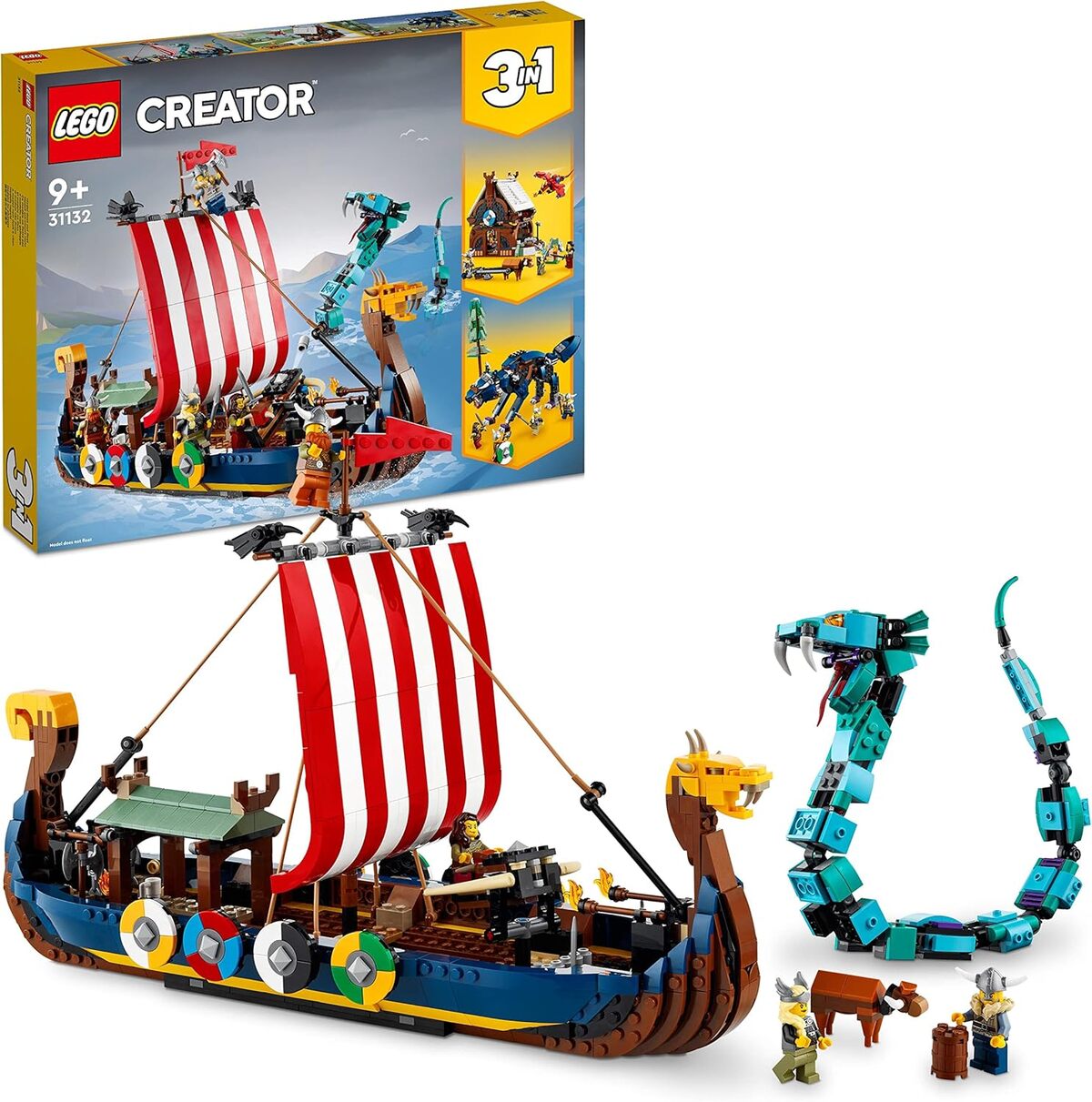 Test : bateau viking LEGO Creator 3-en-1