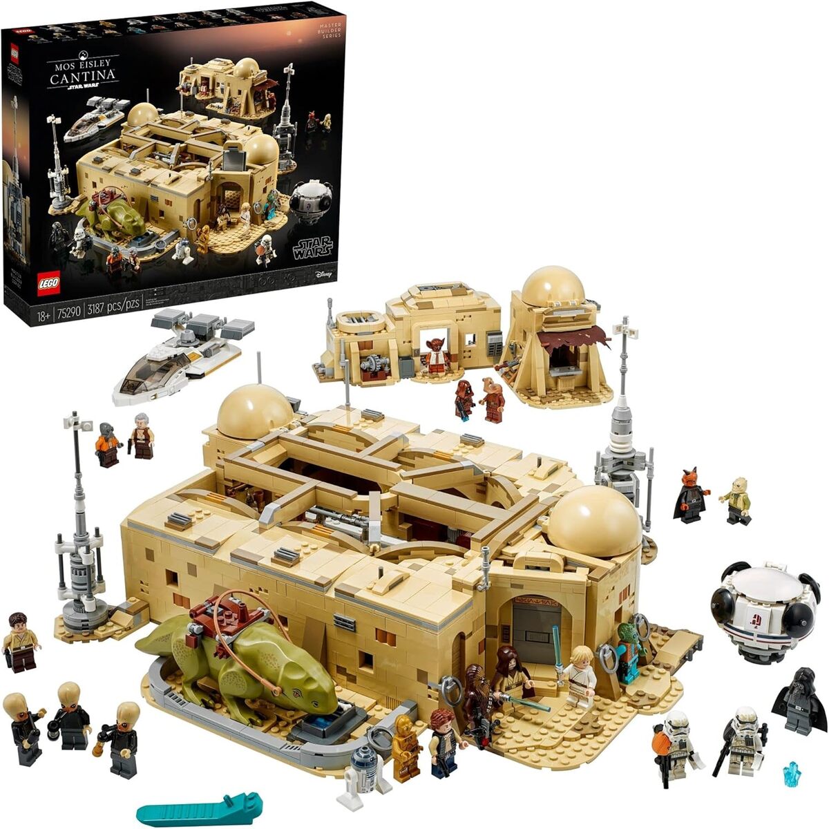 Test : bonbell Lego Star Wars Mos Eisley Cantina 75290, modèle de construction exceptionnelle