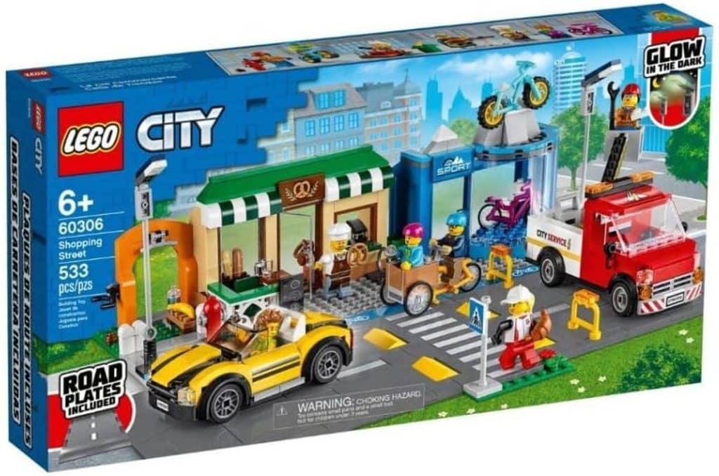 Test de LEGO City : rue commerçante avec magasins (60306)