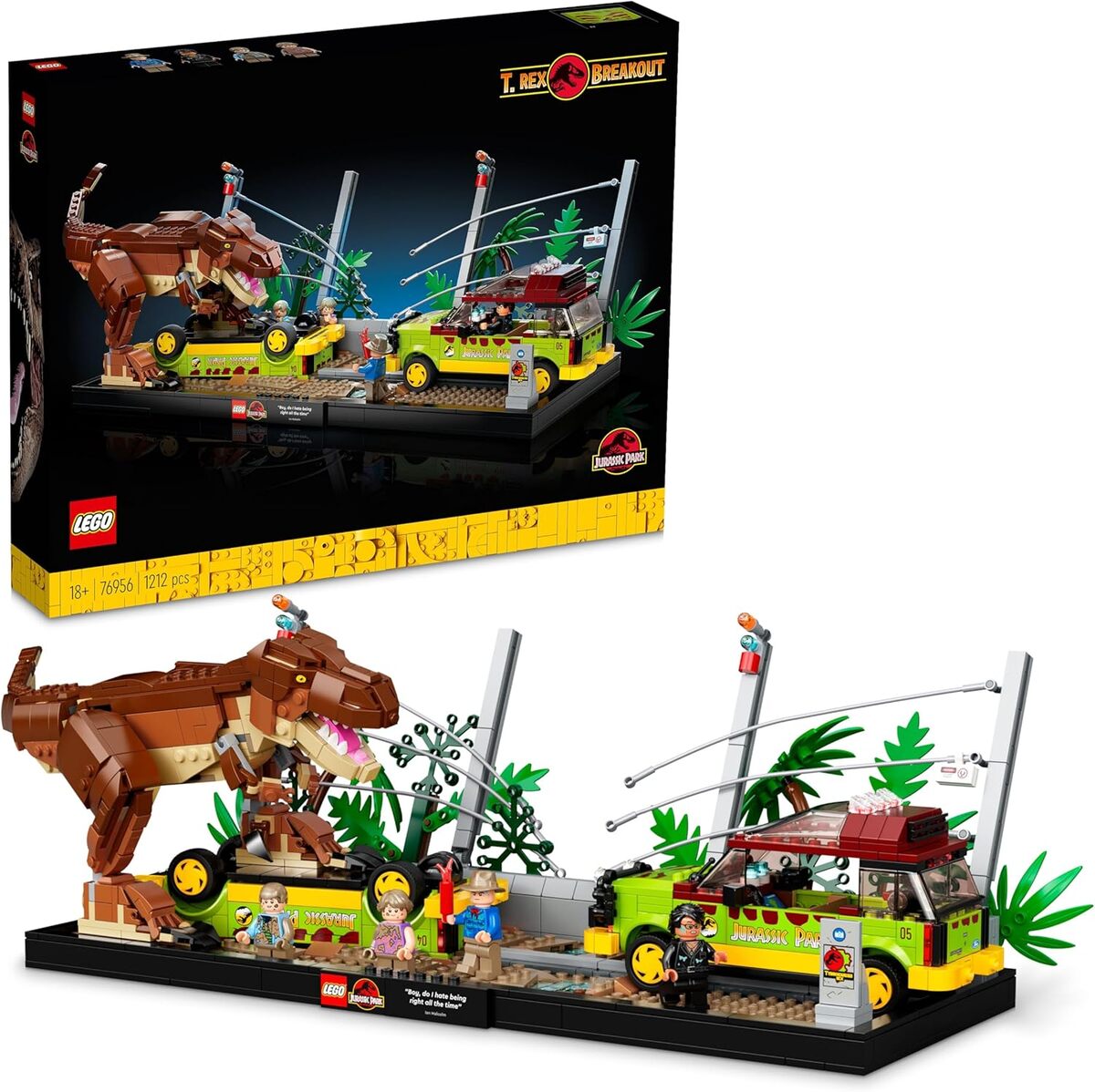 Test du LEGO Jurassic World Ausbruch des T Rex (76956) multicolore