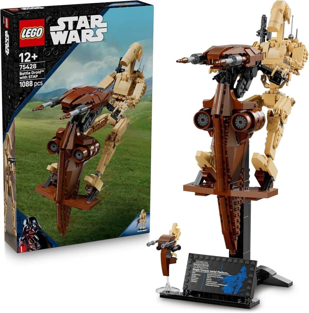Test du LEGO Star Wars 75428 : droïde sur STAP