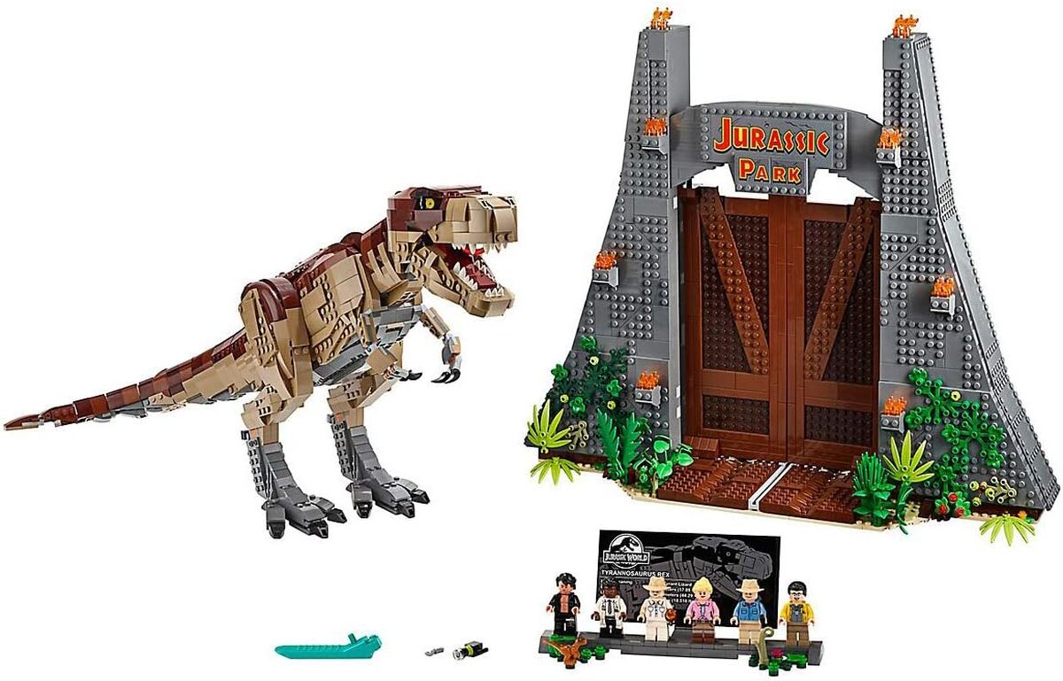 Test du lego T. Rex Rampage 75936 : aventure en blocs