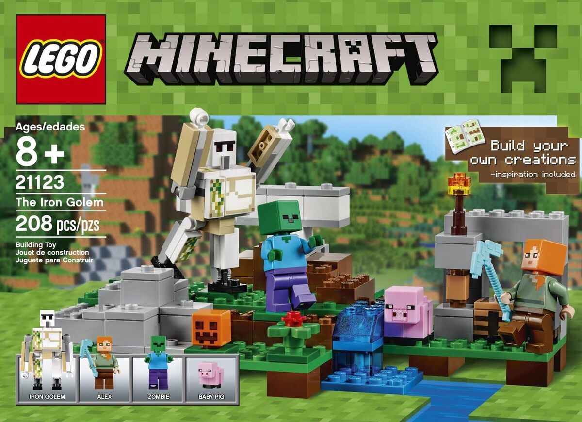 Test du set LEGO Minecraft Iron Golem 208 pcs