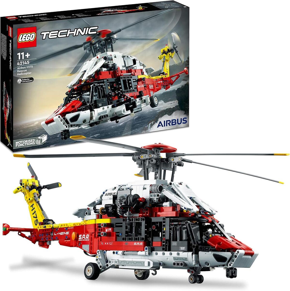 Test : hélicoptère de secours LEGO Technic 42145, rotor motorisé et fonctions avancées