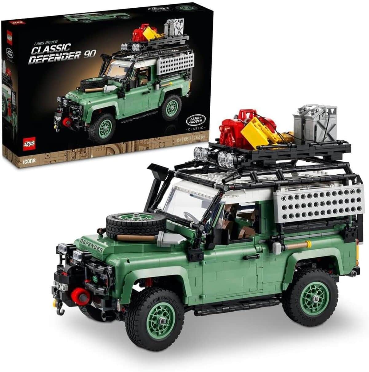 Test : land rover defender 90 LEGO Icons, 2336 pièces