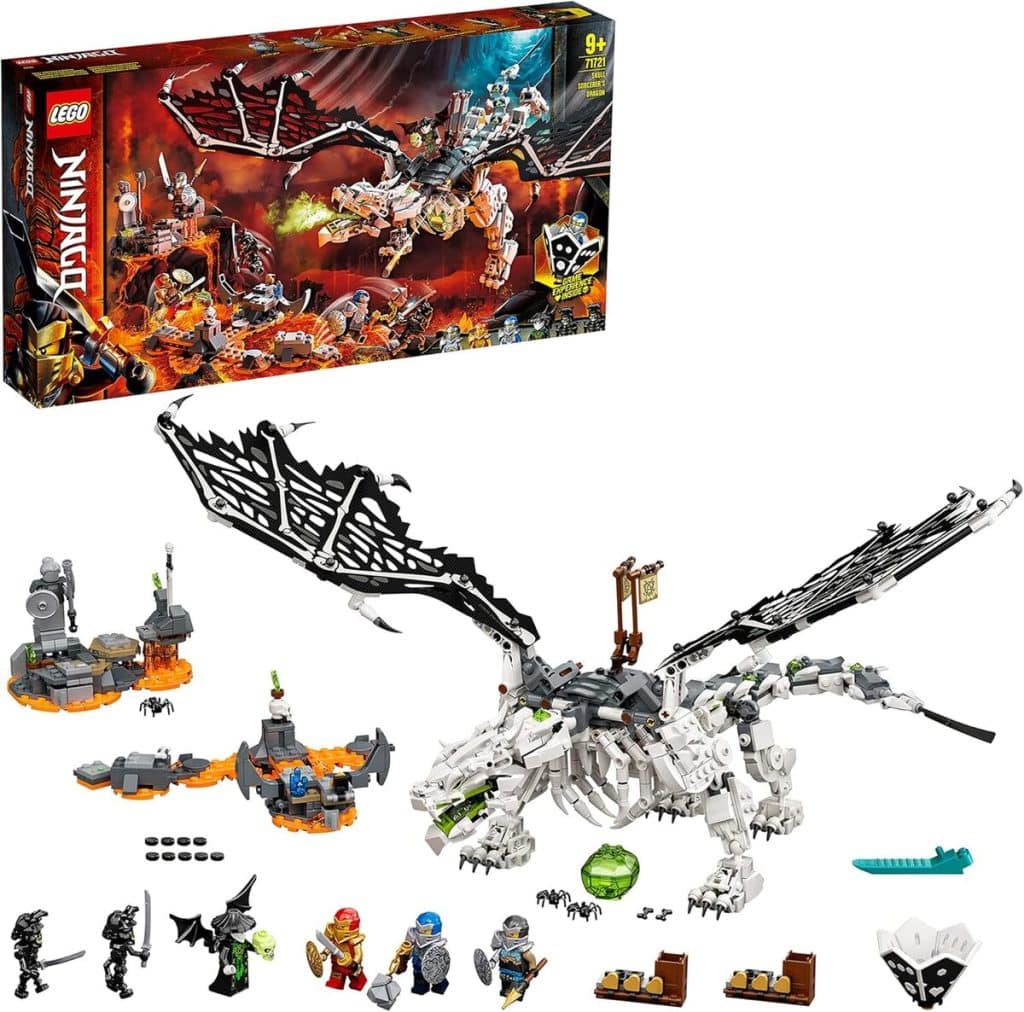 Test : lEGO 71721 dragon du sorcier au crâne