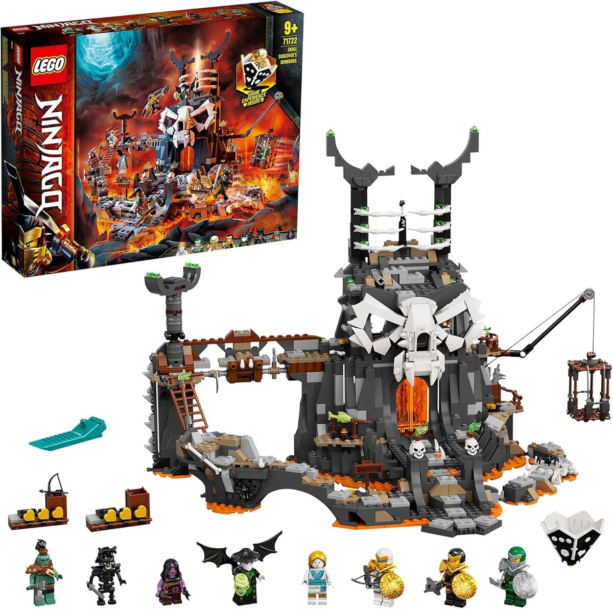 Test : lego 71722 ninjago le donjon du sorcier au crâne
