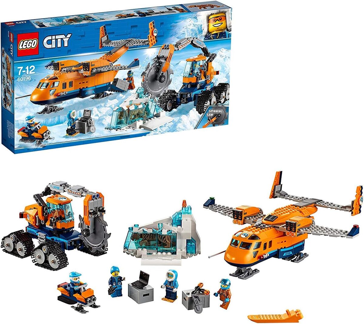 Test LEGO City : avion de ravitaillement arctique 60196