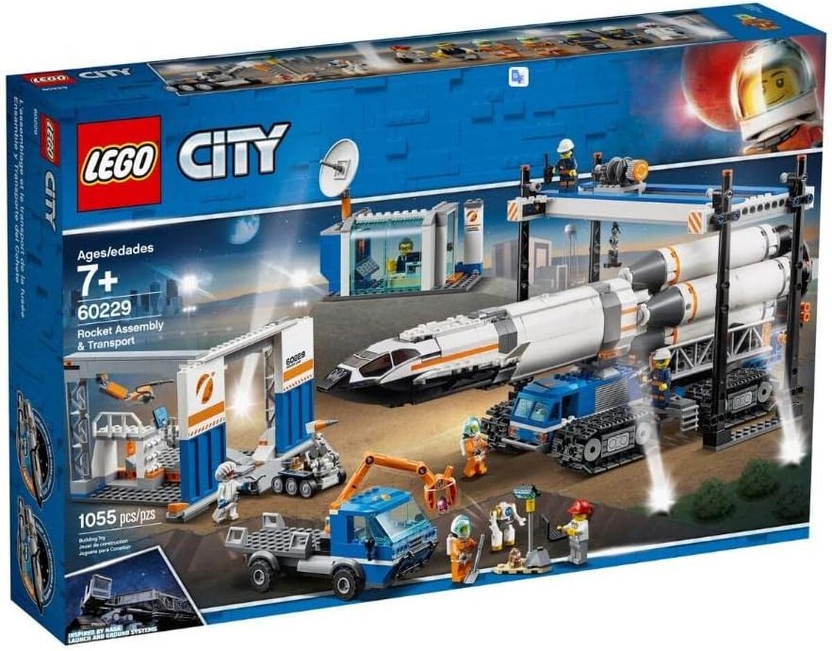 Test : lego City - ensemble fusée et transport