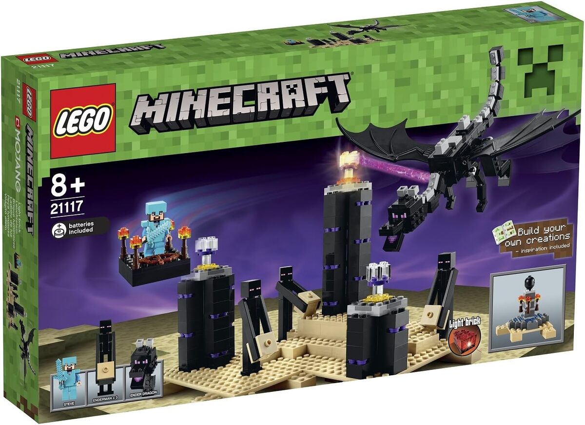 Test : lego Dragon d'Ender Minecraft