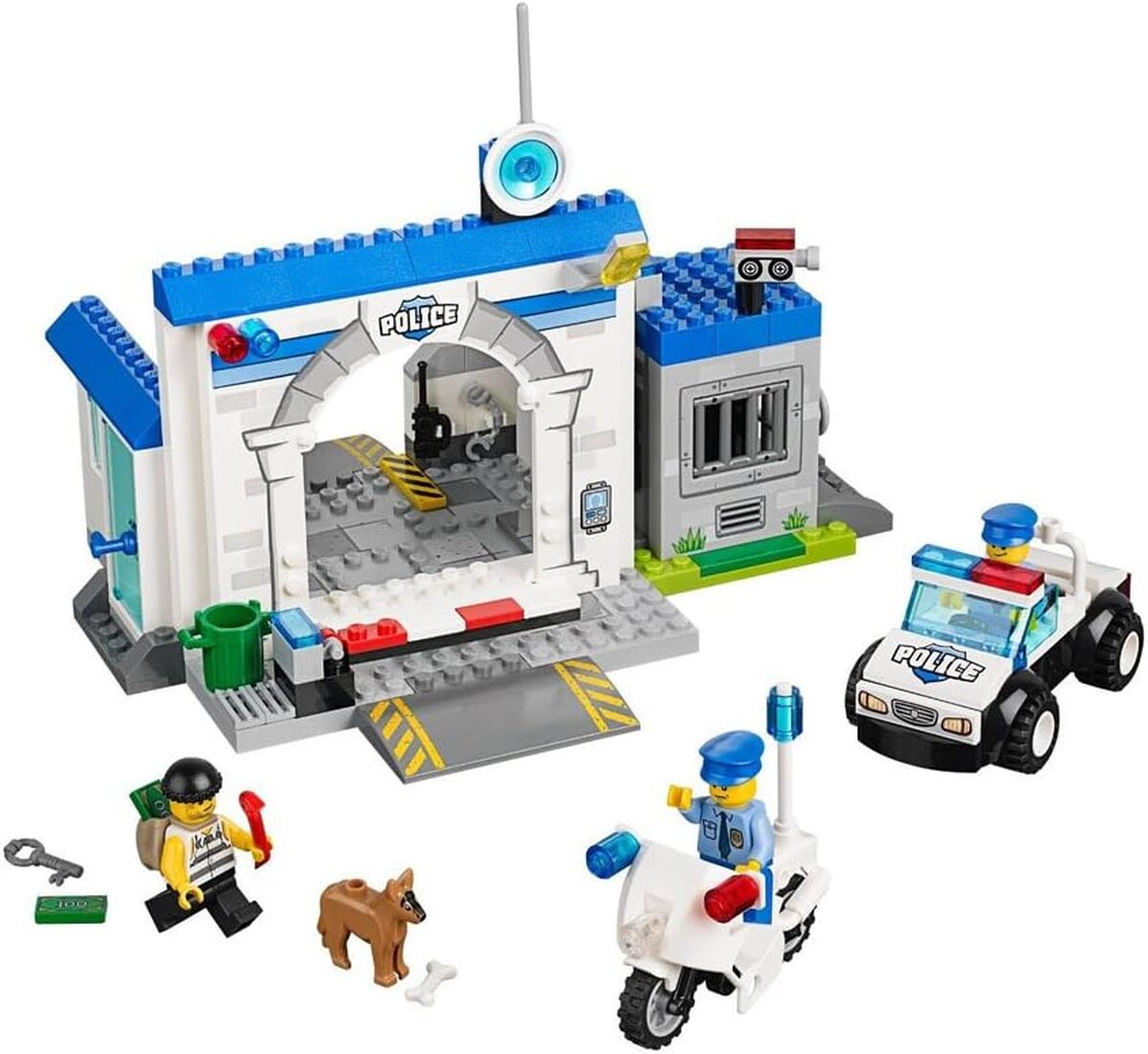 Test : lego juniors 10675, caserne de police intuitive