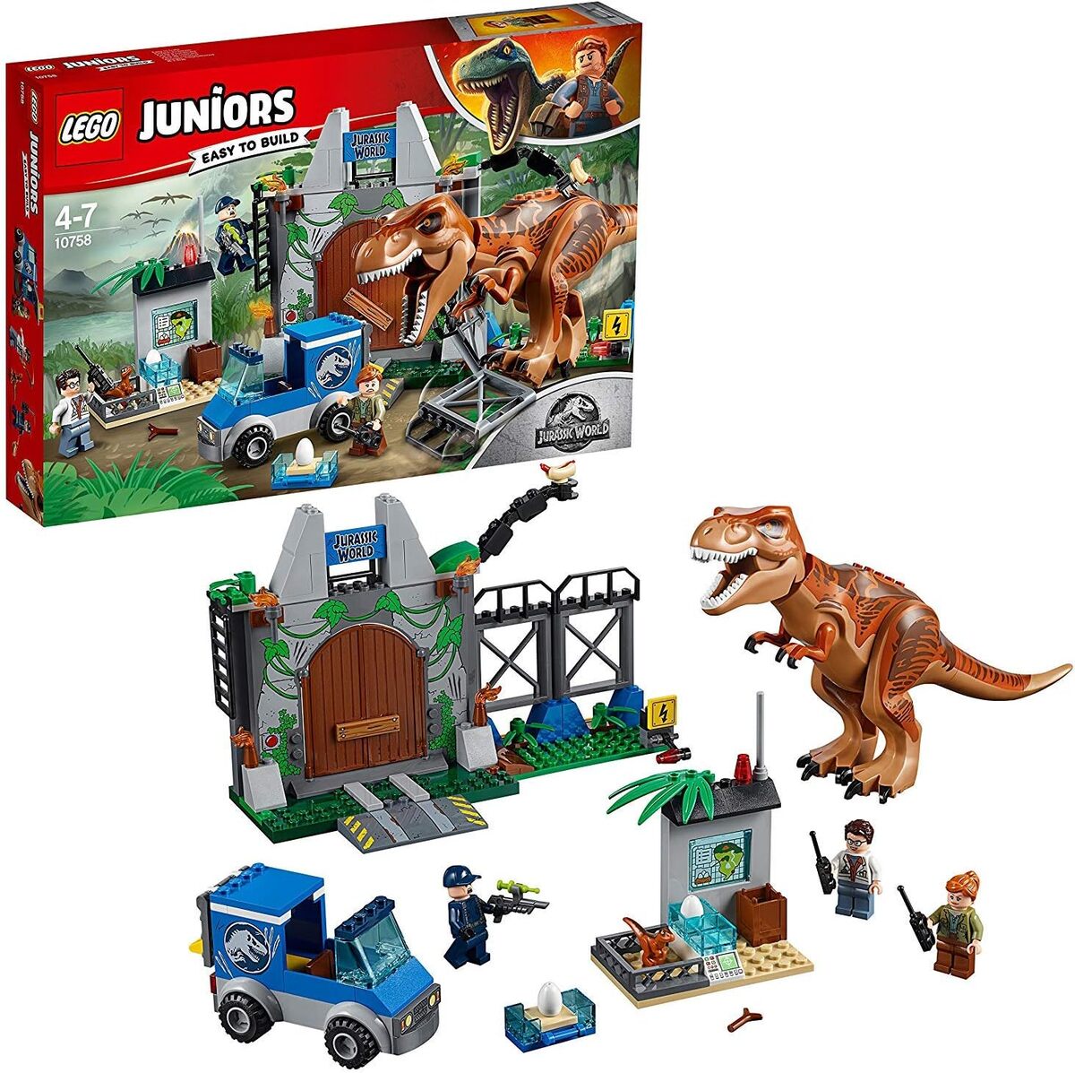 Test : lEGO Juniors Jurassic World - évasion du tyrannosaure